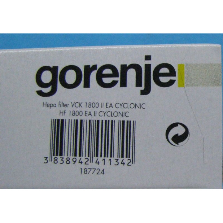 Хепа филтър прахосмукачка Gorеnje