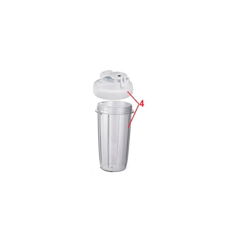 Кана 1l + капак за блендер GORENJE BN1000W