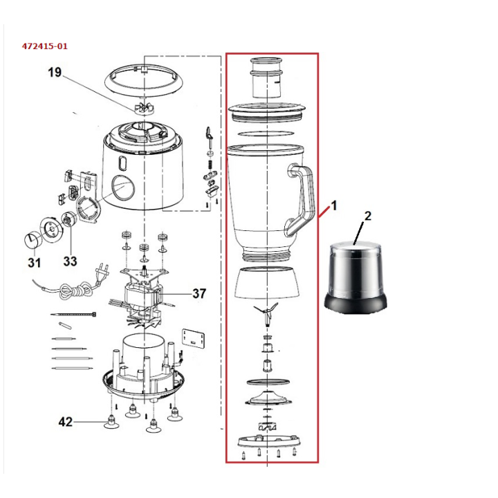 Кана блендер GORENJE B800E
