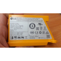 Li-ion батерия,роботизирана прахосмукачка LG