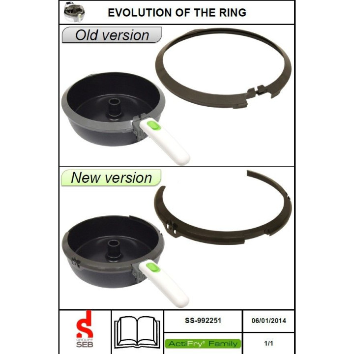 Ринг за фритюрник TEFAL