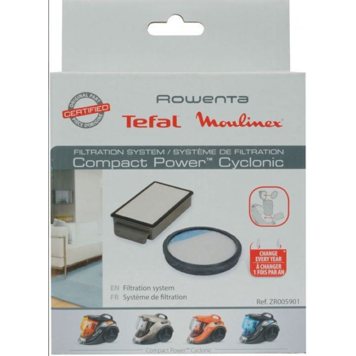 Хепа филтър + филтър-сепаратор за прахосмукачка Rowenta