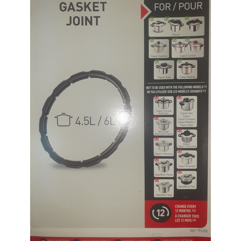 Уплътнение тенджера под налягане Tefal