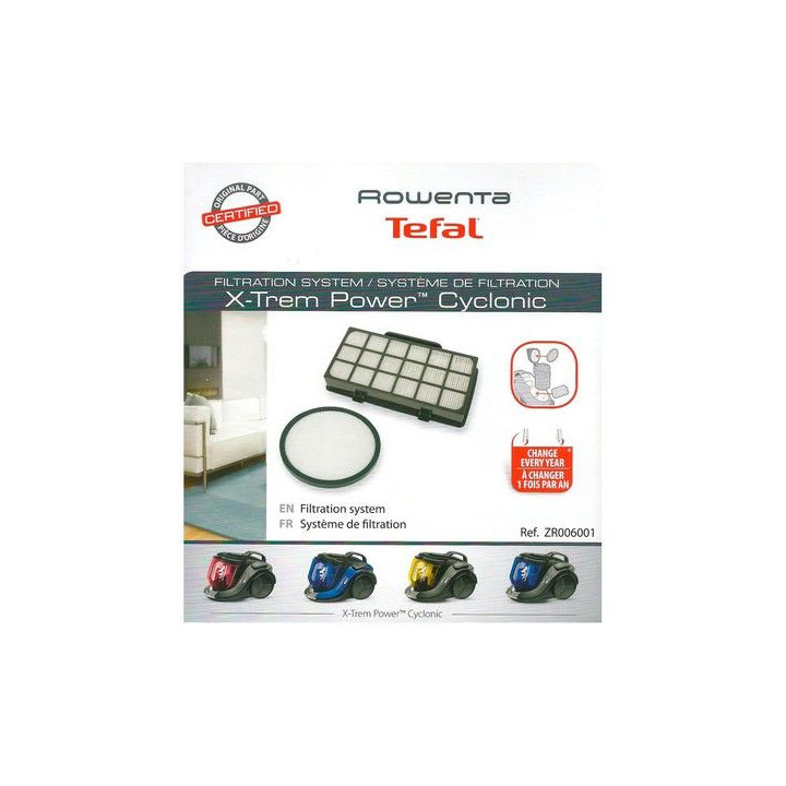Хепа филтър + филтър-сепаратор за прахосмукачка Rowenta