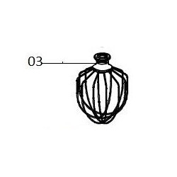 Бъркалка за кухнески робот Gorenje