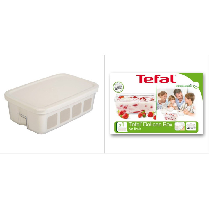 Съд + филтър + капак за уред за кисело мляко TEFAL YG500 YG652 YG654 YG656 YG657 YG660