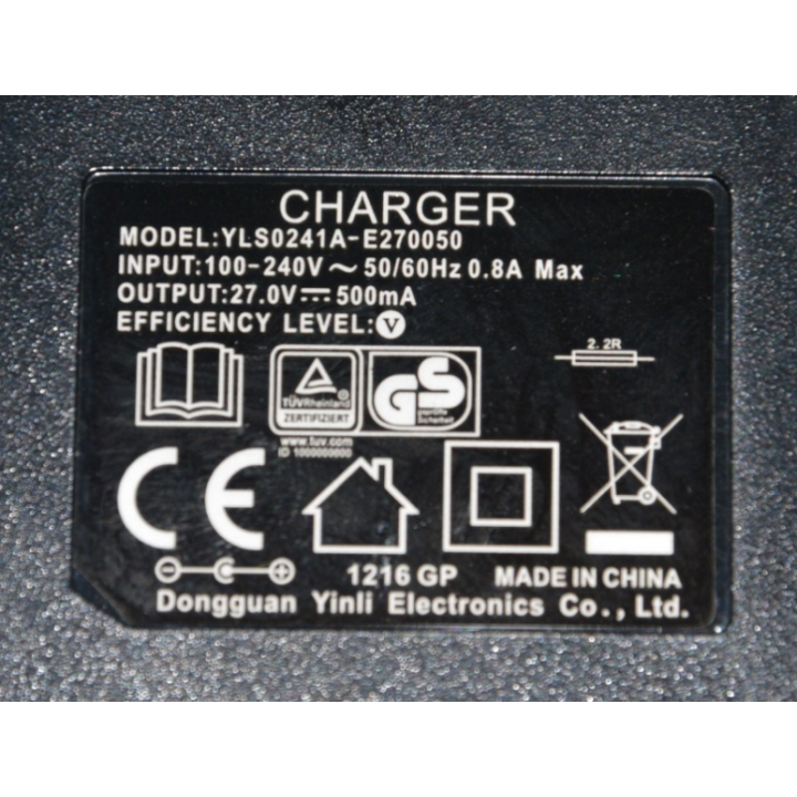 Зарядно за вертикална прахосмукачка GORENJE  27V