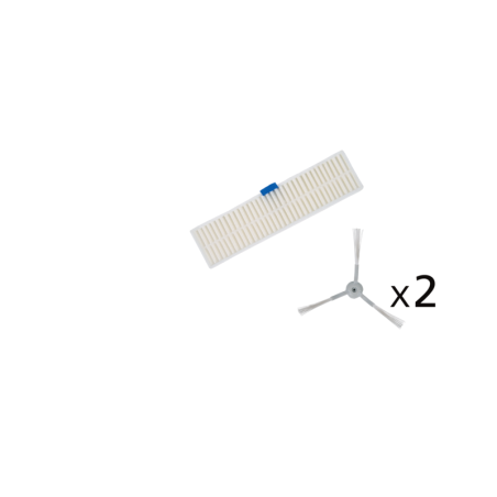 Антиалергичен филтър + 2 малки четки за роботизирана прахосмукачка ROWENTA