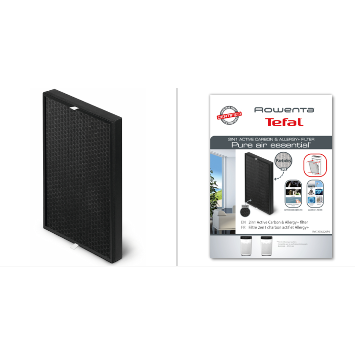 Хепа филтър 2в1 за пречиствател за въздух Rowenta PU2530F0