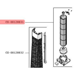 Турбина + мотор колонен вентилатор ROWENTA