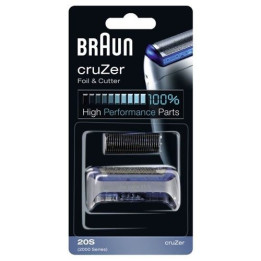 Мрежа + нож за самобръсначка BRAUN (cruZer foil and cutterblock, silver)