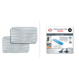 Подложки от микрофибър x 2 за засмукваща глава Aqua на прахосмукачка Rowenta ZR009501