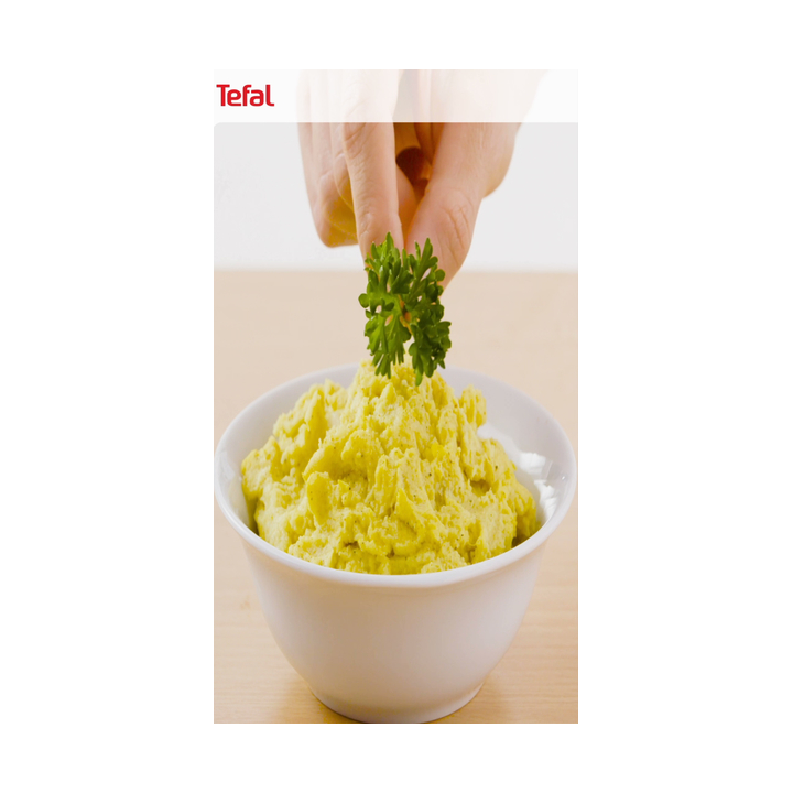 Комплект ръчен чопър TEFAL 900ml + нож за пюрета K1321324