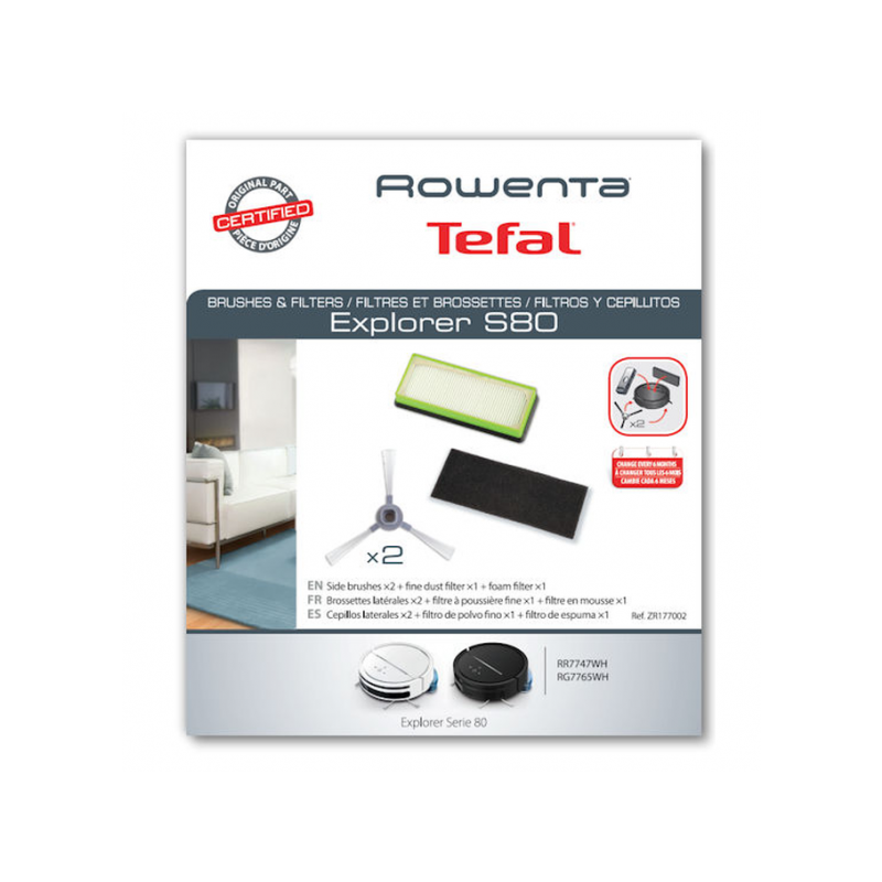 Комплект консумативи за роботизиранa прахосмукачкa Rowenta
