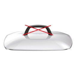 Стъклен капак за ел. скара Tefal