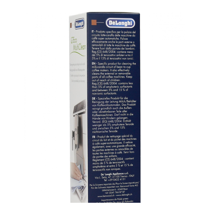 ПРЕПАРАТ ЗА ОТСТРАНЯВАНЕ НА КОТЛЕН КАМЪК DELONGHI ECO MULTICLEAN