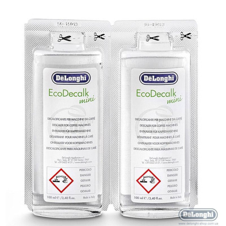 Почистваща течност Delonghi Eco Decalk за отстраняване на котлен камък в кафемашини