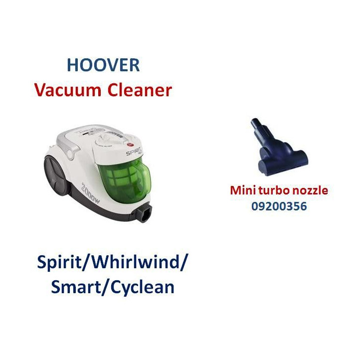 Мини турбо четка за прахосмукачка HOOVER (SPIRIT / WHIRLWIND / SMART / CYCLEAN)