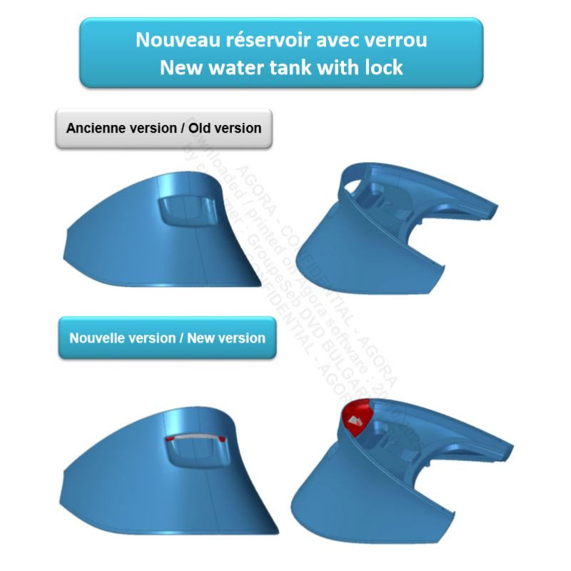 Резервоар за парогенератор Tefal
