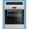 Стъклокерамичен плот за печка BEKO FSE 67300 WCS