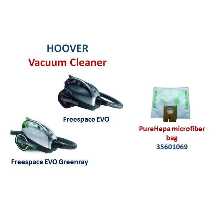 Торбички (х4) за прахосмукачка HOOVER (FREESPACE EVO)