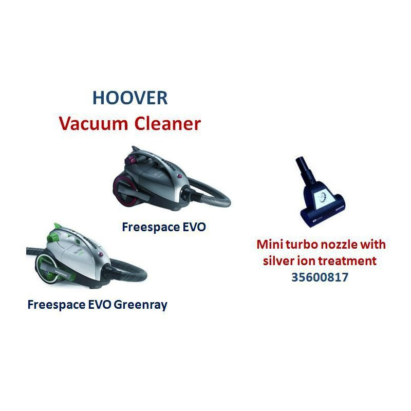 Мини турбо четка за прахосмукачка HOOVER (FREESPACE EVO)