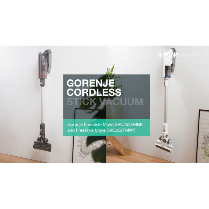 Стойка за стена + адаптер за вертикална прахосмукачка Gorenje