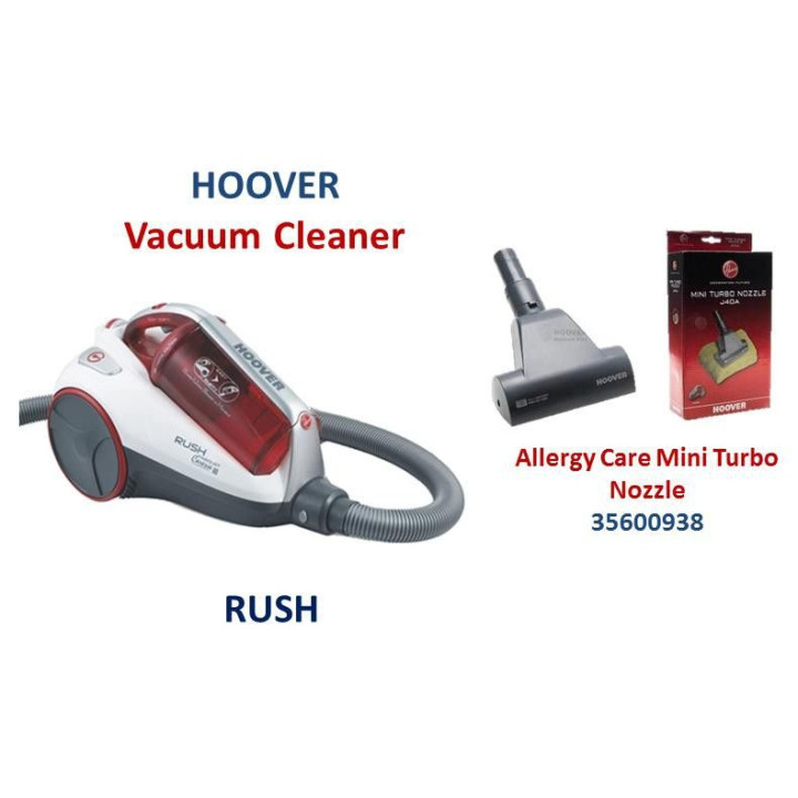 Антиалергична мини турбо четка за прахосмукачка HOOVER (RUSH)
