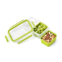 Кутия за храна Tefal MasterSeal ToGo с вътрешни купи правоъгълна 1,2 л K3100312