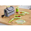 Кутия за храна Tefal MasterSeal ToGo с вътрешни купи правоъгълна 1,2 л K3100312