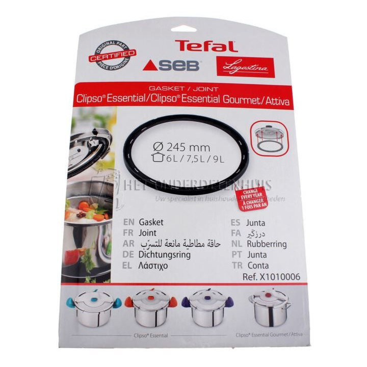 Уплътнение тенджера под налягане Tefal