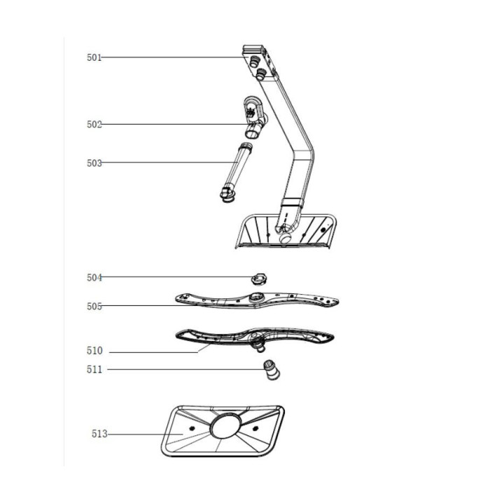 Горна перка съдомиялна Gorenje