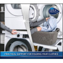 Универсален свързващ кит за пералня и сушилня HAIER с плъзгащ се рафт за подреждане