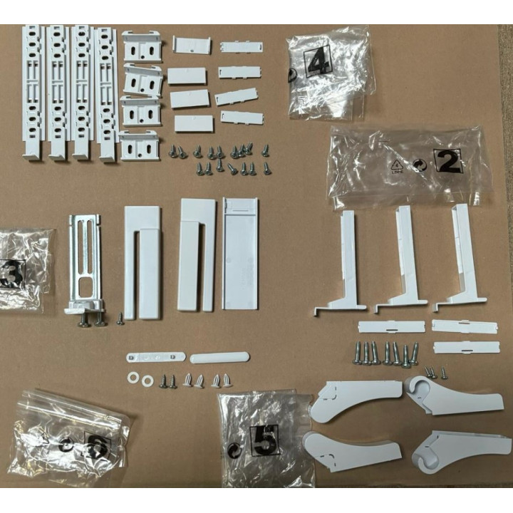 Голям комплект за вграждане на хладилник Beko