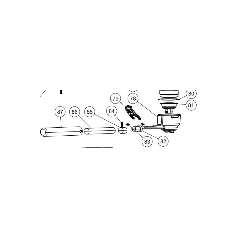 Ръкохватка за кафемашина BEKO CEP5152B