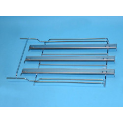 Ляв телескопичен водач на 3 нива фурна Gorenje - напълно изтеглящи се