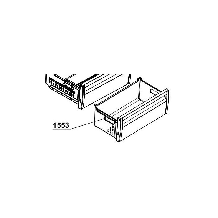 Чекмедже малко комплект за фризер Beko