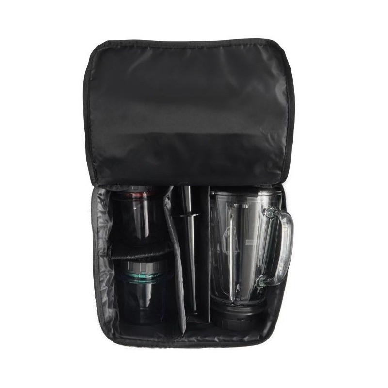 Комплект аксесоари 5 в 1 за кухненски робот Tefal Coach Mix & Drink XF650038, Предназначен за смесване, смилане, нарязване и раз