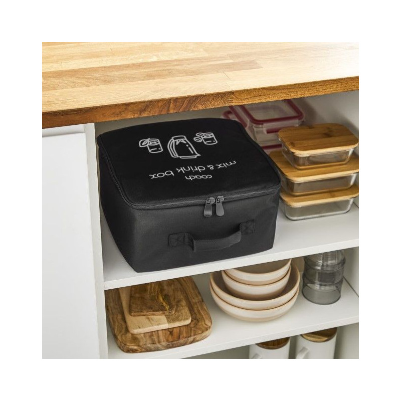 Комплект аксесоари 5 в 1 за кухненски робот Tefal Coach Mix & Drink XF650038, Предназначен за смесване, смилане, нарязване и раз