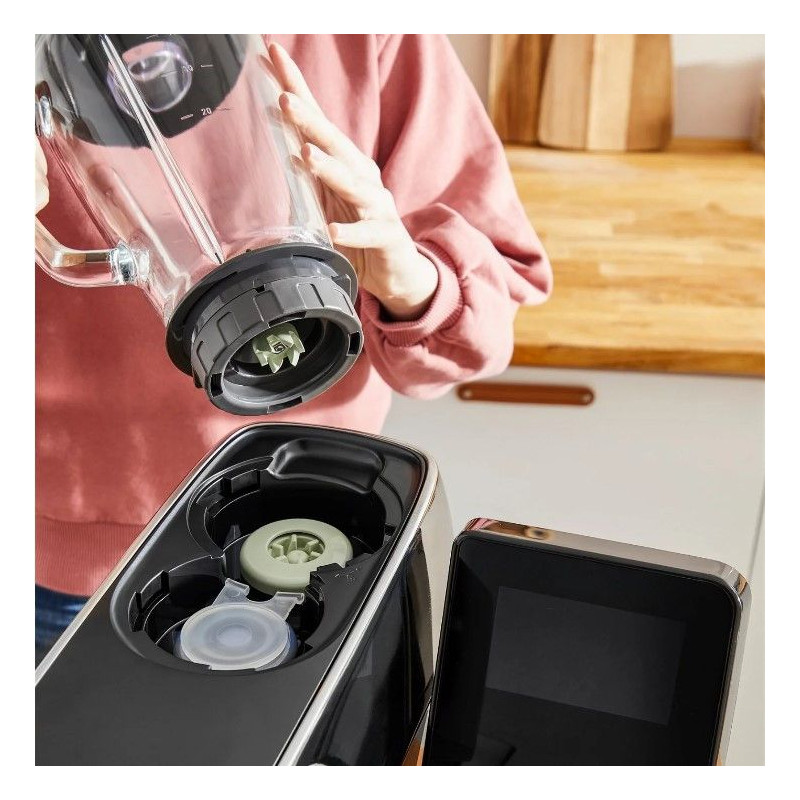 Комплект аксесоари 5 в 1 за кухненски робот Tefal Coach Mix & Drink XF650038, Предназначен за смесване, смилане, нарязване и раз