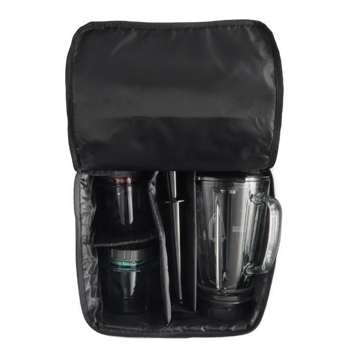 Комплект аксесоари 5 в 1 за кухненски робот Tefal Coach Mix & Drink XF650038, Предназначен за смесване, смилане, нарязване и раз