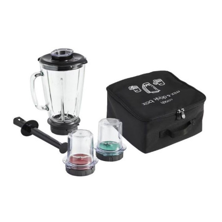 Комплект аксесоари 5 в 1 за кухненски робот Tefal Coach Mix & Drink XF650038, Предназначен за смесване, смилане, нарязване и раз