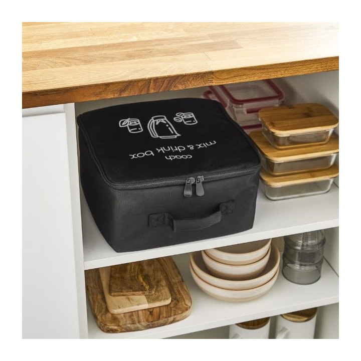 Комплект аксесоари 5 в 1 за кухненски робот Tefal Coach Mix & Drink XF650038, Предназначен за смесване, смилане, нарязване и раз