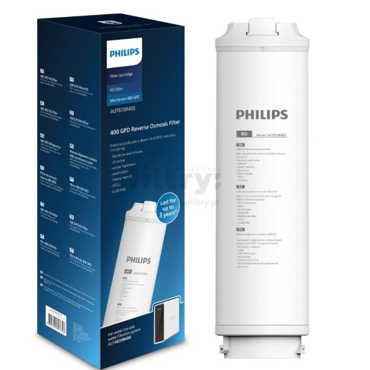 Резервен филтър с мембрана за обратна осмоза PHILIPS 400gpd за aut4030r400/10