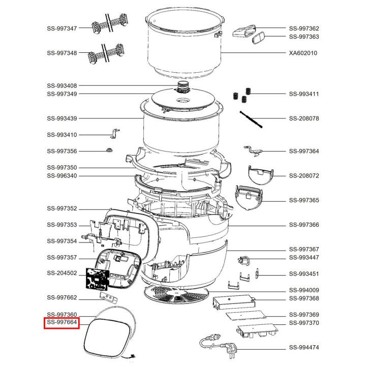 Дисплей мултикукър TEFAL CY912831