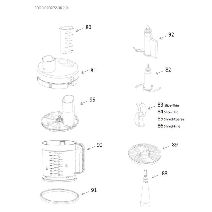Редуктор за Купа за пасатор Braun - ел. ренде