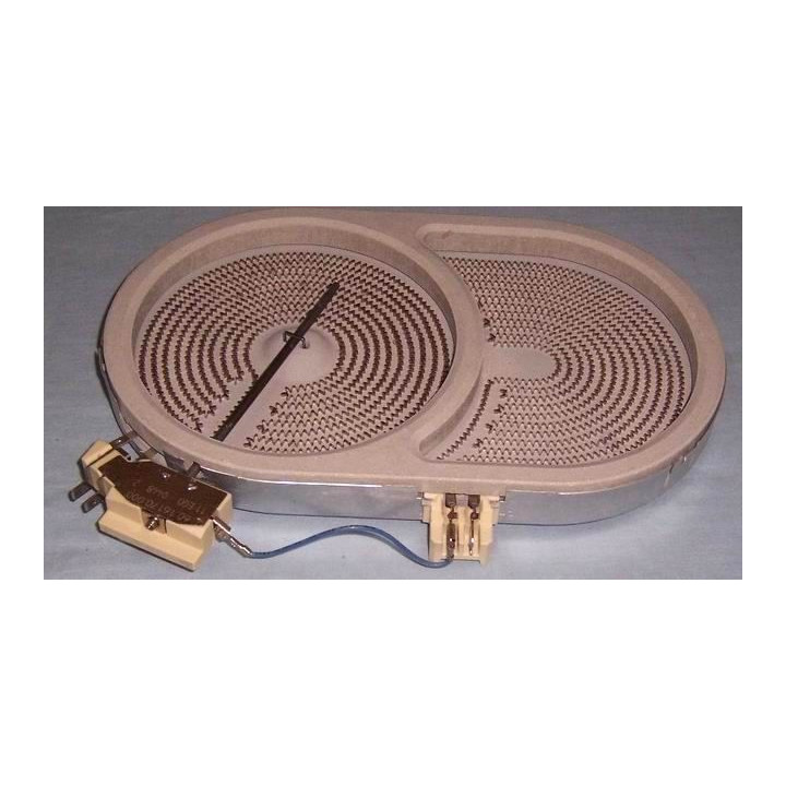 Плоча за печка BEKO (стъклокерамична кръг в елипса, D140X250, 1100/2000W)