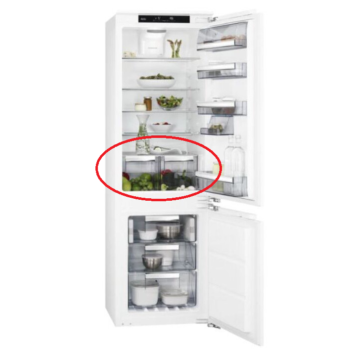 Чекмедже за плодове и зеленчуци за хладилник 296 х 222 x 225mm