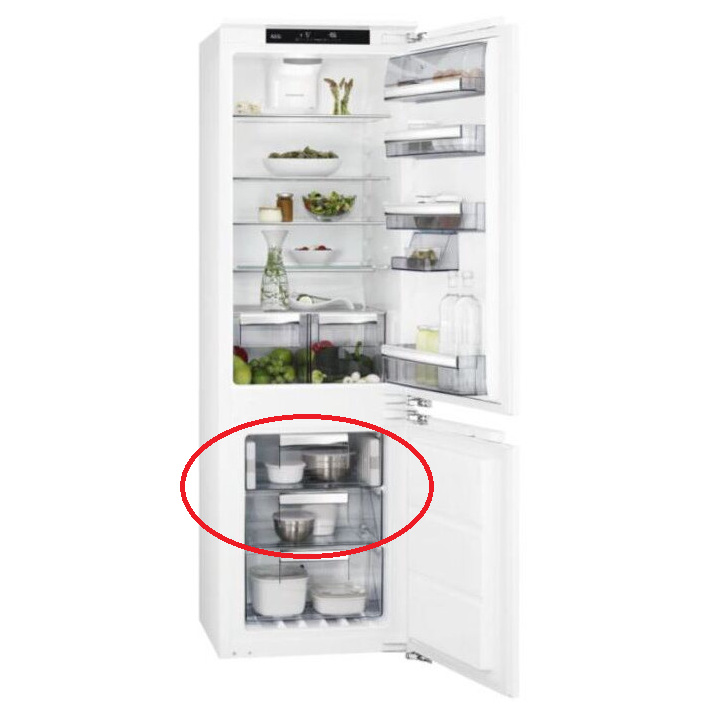 Чекмедже за плодове и зеленчуци за хладилник 296x402x155mm