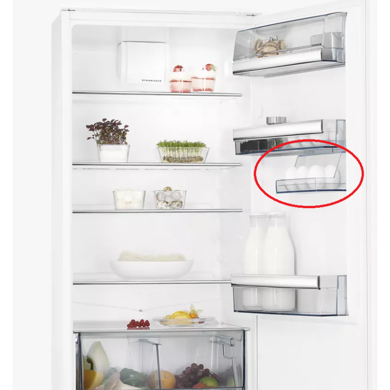 Плъзгаща се полица за рафт на хладилник AEG/ ELECTROLUX 402 мм / 250 мм.